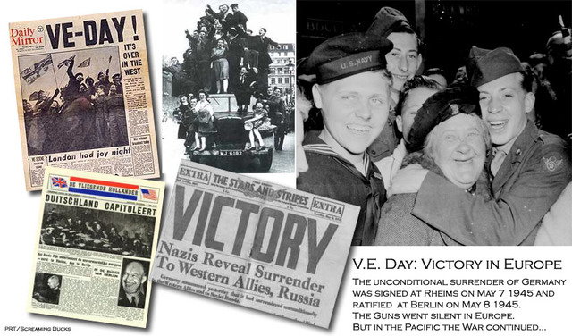 V-E Day and V-J Day