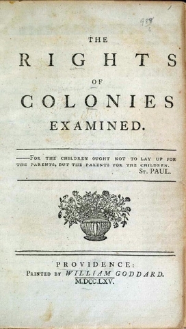 Declaration of Colonial Rights