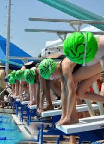 I joined my club swim team