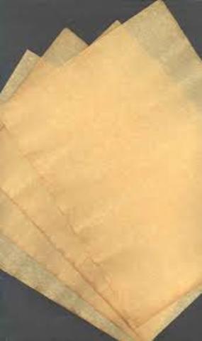 Paper is first mass produced in Spain