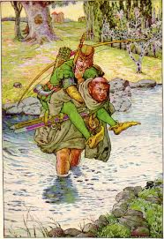 First appearance of Robin Hood in literature