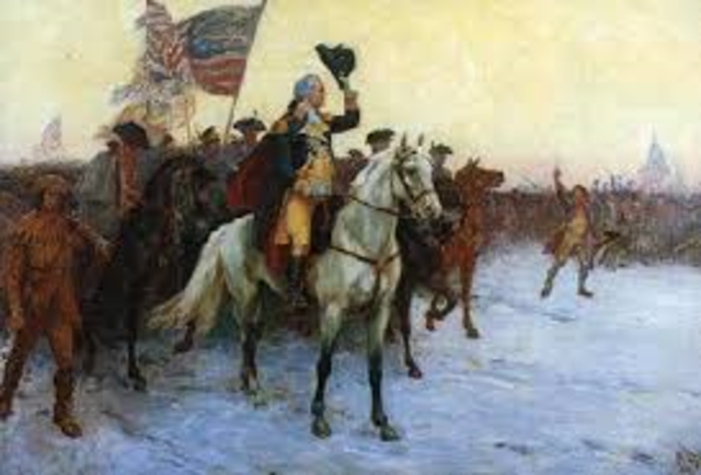 Revolutionary War begin (the 13 colonies against Britain)