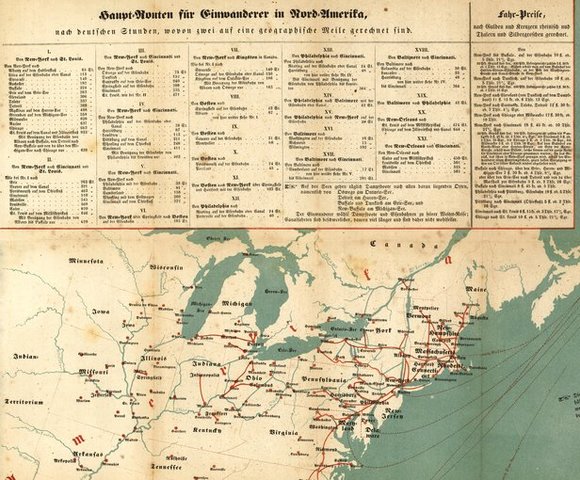 El fracaso de las revoluciones democráticas en Europa desencadena un aumento de la inmigración a los Estados Unidos