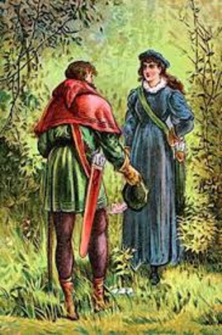 robin hood first apperard in literature