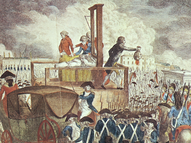 Former King Beheaded By Guillotine