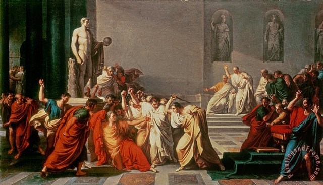Julius Caesar is assassinated
