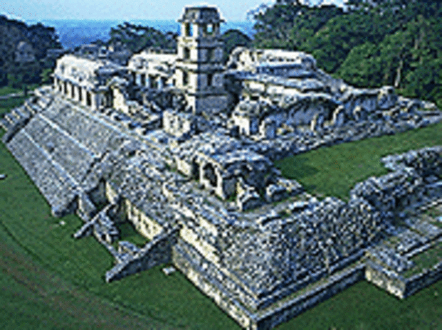 Mayan cities destroyed