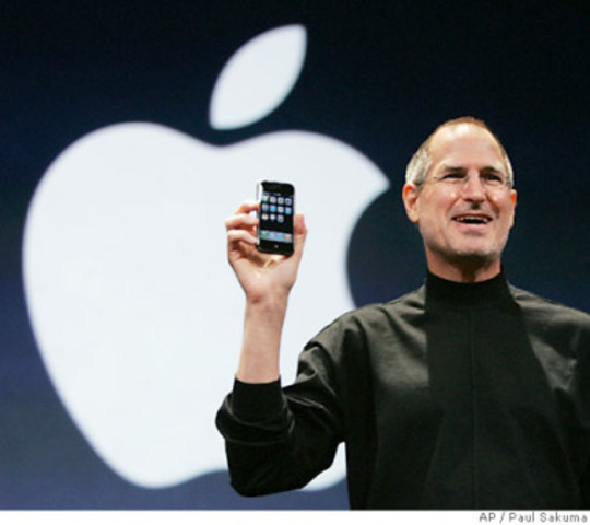 Comienzo de Steve Jobs iphone