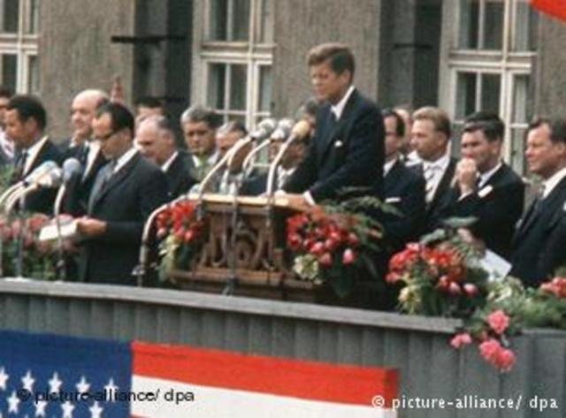 Discurso en Berlín Occidental.