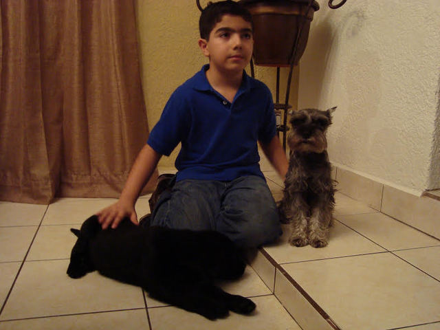 La llegada de mi primera perrita a la casa.