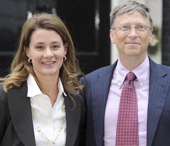 Casado con Melinda French.