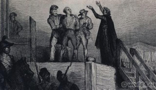 King and Queen were imprisioned