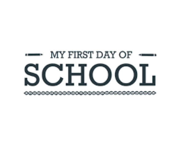 My first day of school