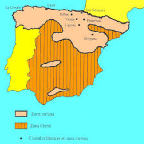 La primera guerra carlista
