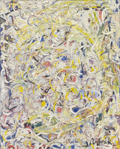 Pollock - Shimmering Substance (MOMA) (76.3 x 61.6 cm)