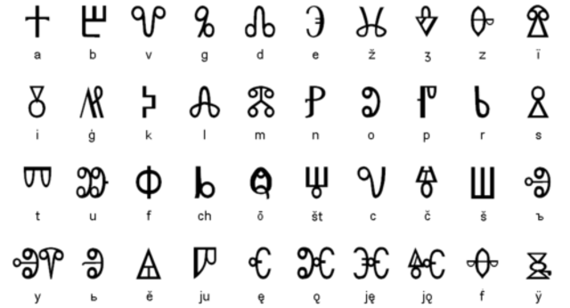 2000 A.C El primer alfabeto.