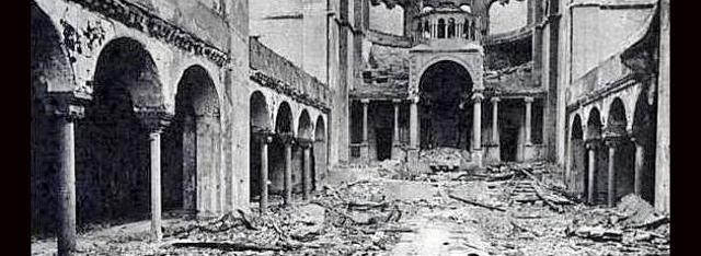 Kristallnacht-Hitler destroys Jewish neighborhoods