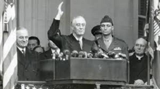 FDR elected President 4th term