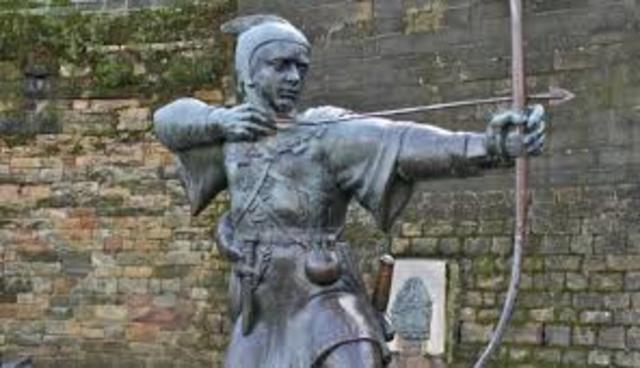 First appearance of Robin Hood in literature