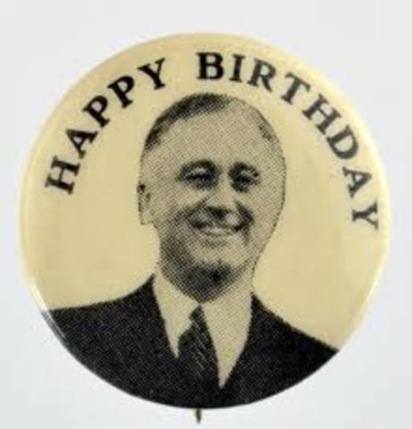 Franklin Roosevelt's birthday