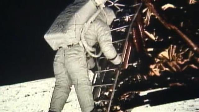 First man on the moon