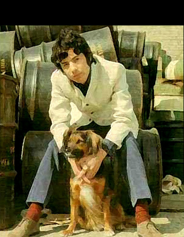 His first song was recorded.