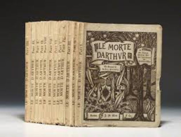 first printing of Le Morte d’Arthur