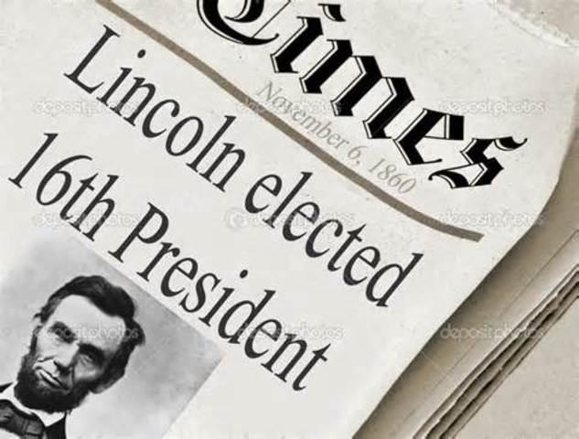 Lincoln Elected Pesident