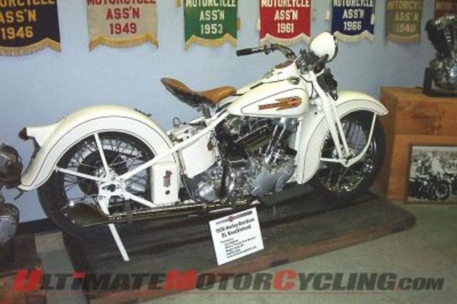 First Harley-Davidson Knucklehead produced