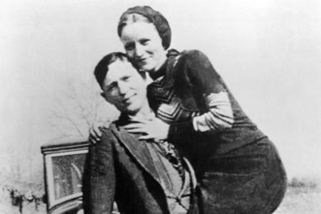 Bonnie and Clyde killed by Police