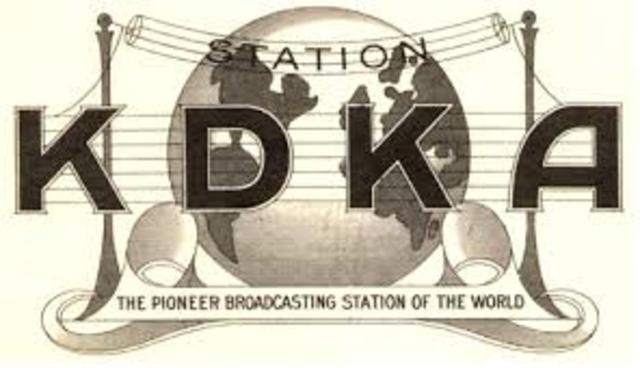 The first radio station