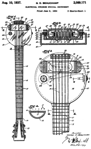 First Ever Electric Guitar - Rickenbacker Frying Pan