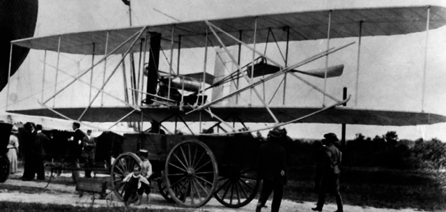 first military plane developed