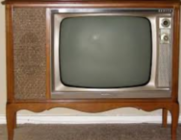 Production of the first TV