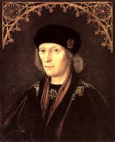 First Tudor king, Henry VII, is crowned