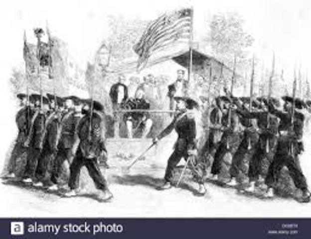 Lincoln Calls For Federal Troops