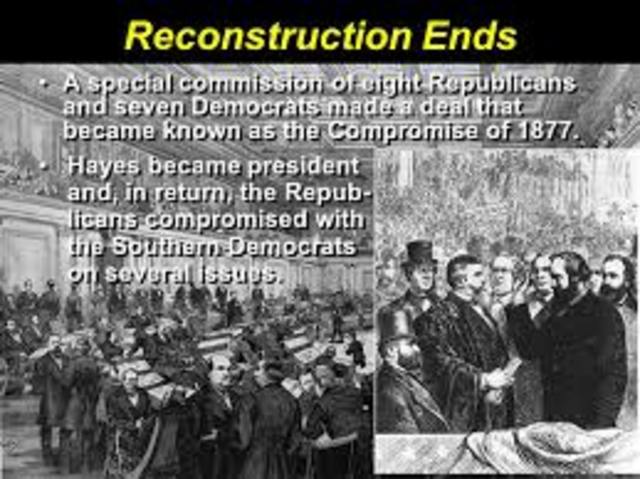 Reconstruction End