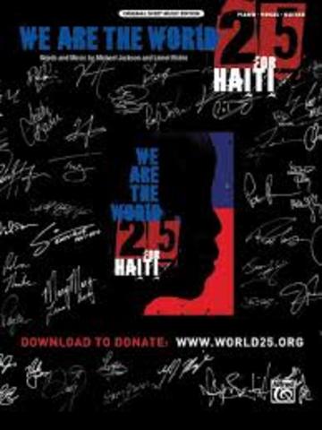 WE ARE THE WORLD 25 FOR HAITI