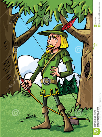 First appearance of Robin Hood in literature