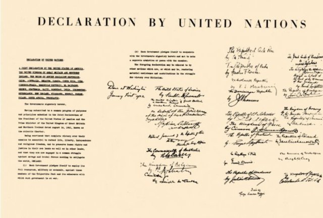 Declaration of the United Nations