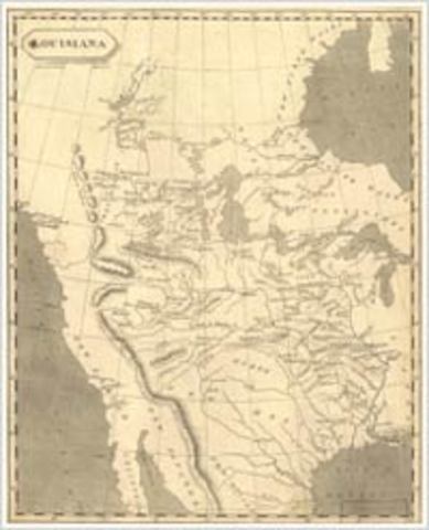 Thomas jefferson purchased the Louisiana territory from france
