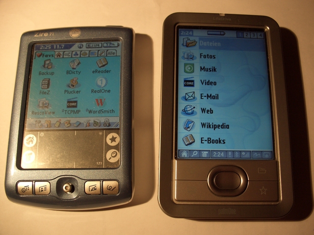 Els ordinadors de butxaca i els smartphone