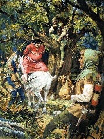 First Appearance of Robin Hood in literature