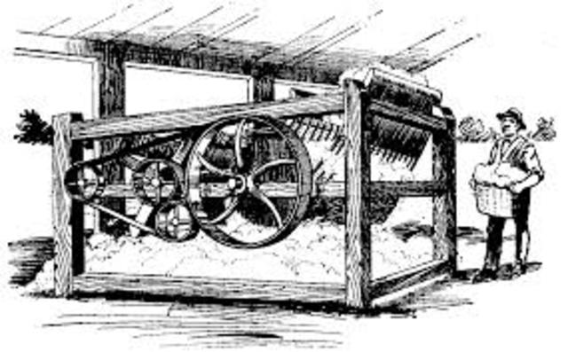 Invention of the cotton gin