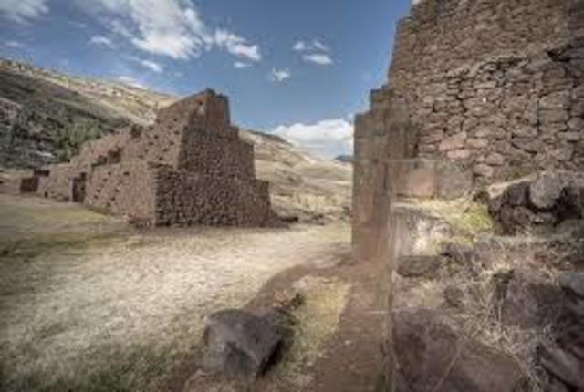 Inca begins to build the empire-C.1425 CE