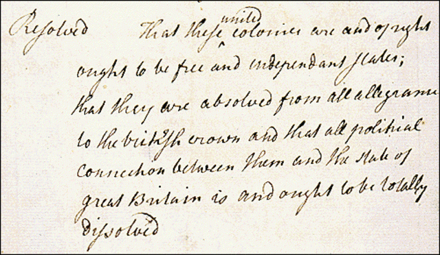 Resolution of Independence