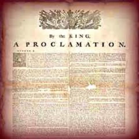 The Proclamation of 1763