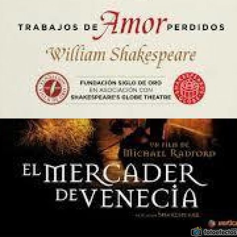 Trabajos de amor perdidos y El mercader de Venecia
