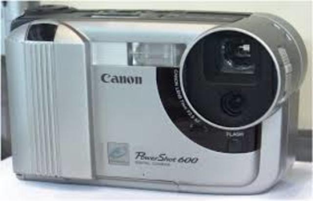 The first digital camera is marketed