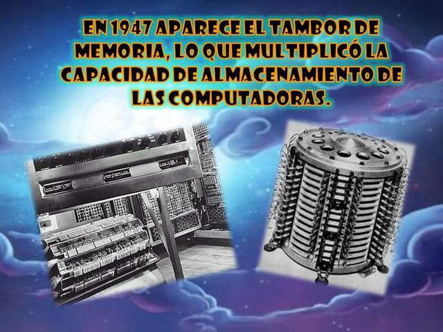 APARECE EL TAMBOR DE MEMORIA